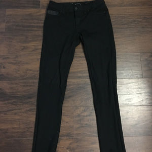 Calvin Klein Stretch Black Skinnys, Size 6